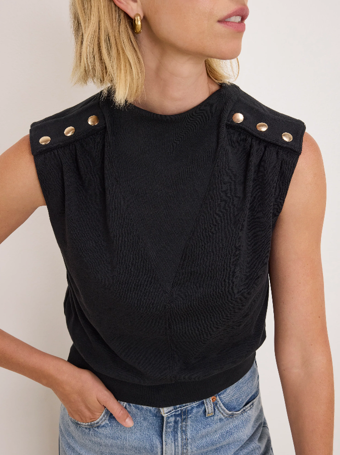 Nation LTD Tillie Top, Jet Black - 13 Hub Lane   |  