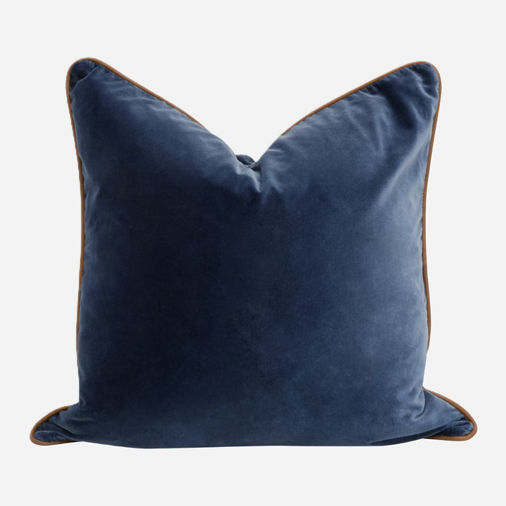 The Not So Basic Pillow, Denim & Whiskey