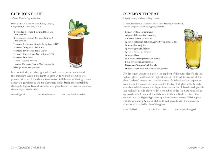The NoMad Cocktail Book