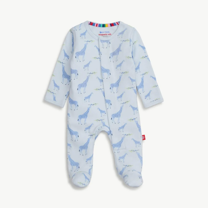 blue jolie giraffe magnetic footie