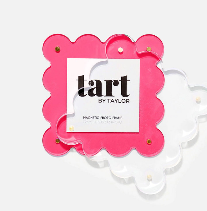 Mini Acrylic Frame, Neon Pink - 13 Hub Lane   |  Acrylic Frames