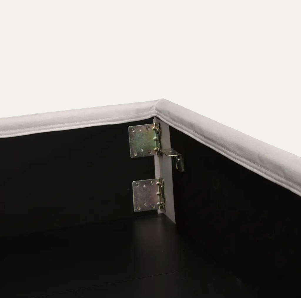 Joan Storage Bed, Cream