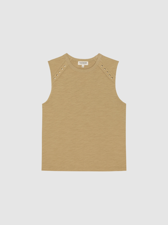 Nation LTD Davina Tank, Toffee - 13 Hub Lane   |  