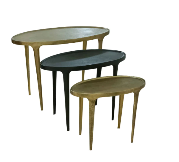 Oval Tiered Side Tables - 13 Hub Lane   |  