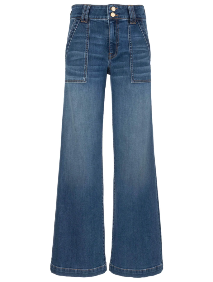 Kut From the Kloth Jodi High Rise Wide Leg, Humanitarian - 13 Hub Lane   |  Wide Leg Jeans