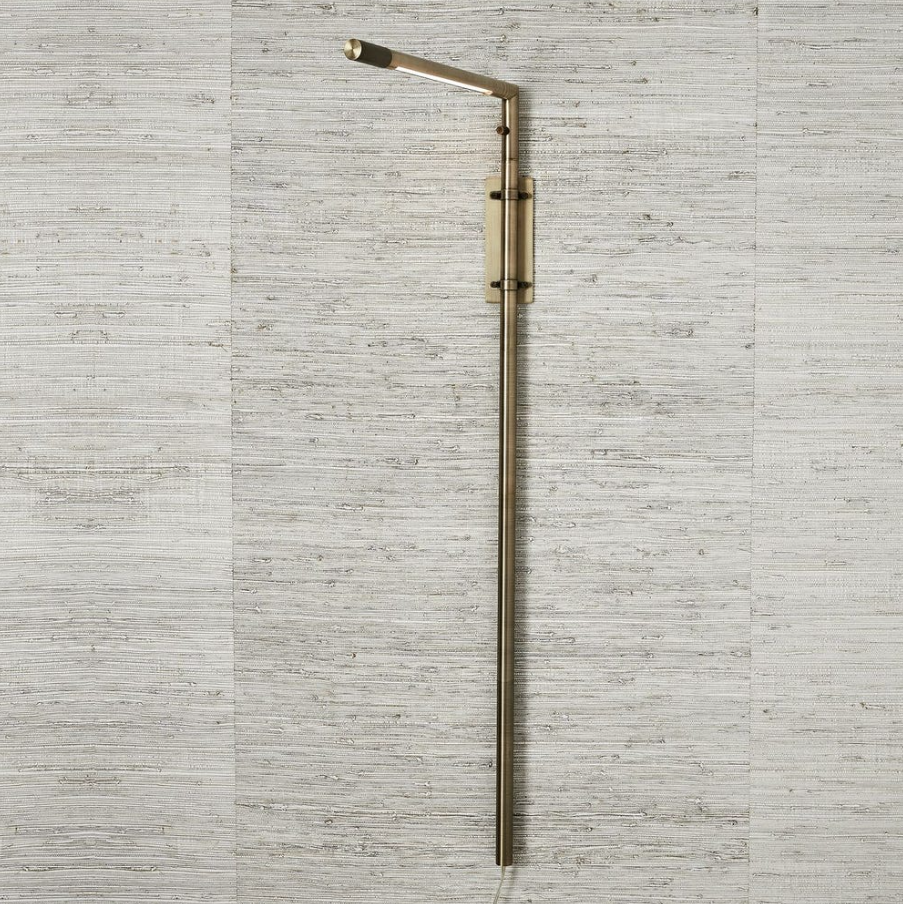 Highlight 1 Light Sconce, Antique Brass