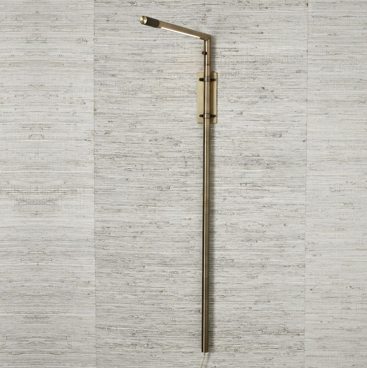 Highlight 1 Light Sconce, Antique Brass