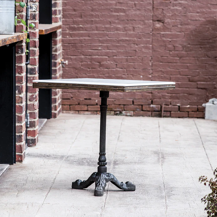 Avignon Bistro Table with Marble - Thumbnail 5