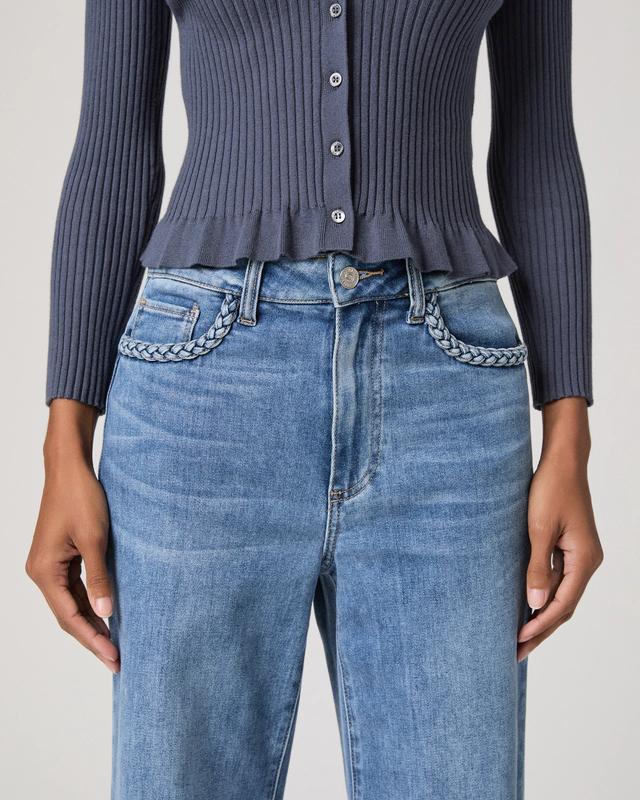 Paige Anessa Wide Leg Jean, Encino