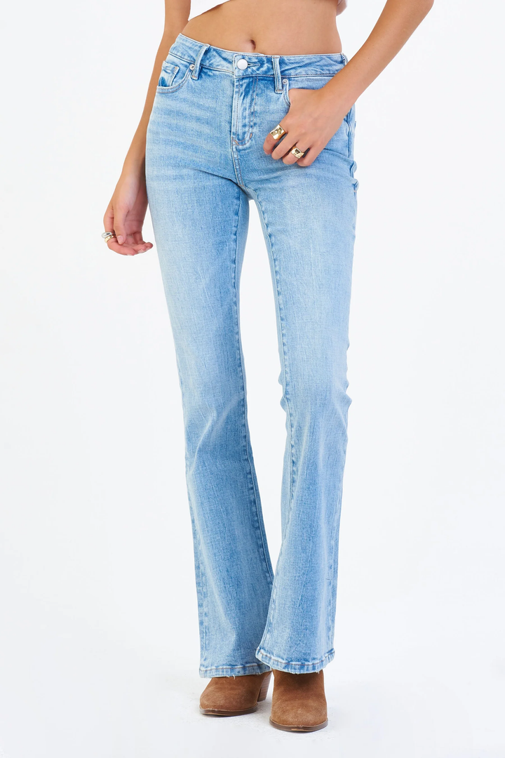 ROSA HIGH RISE FLARE JEANS, PORTMORE