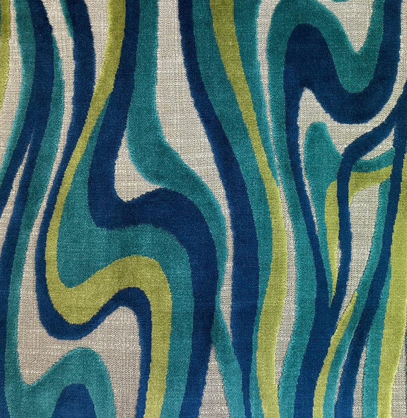 13 Hub Lane Swerve Velvet Pillow - Thumbnail 3