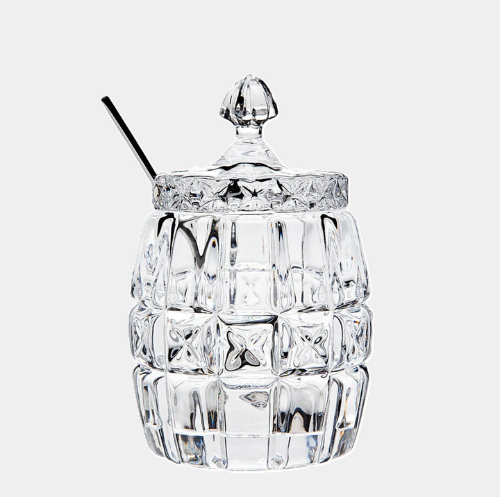 Jam / Honey Jar with Serving Spoon - 13 Hub Lane   |  Food Jars