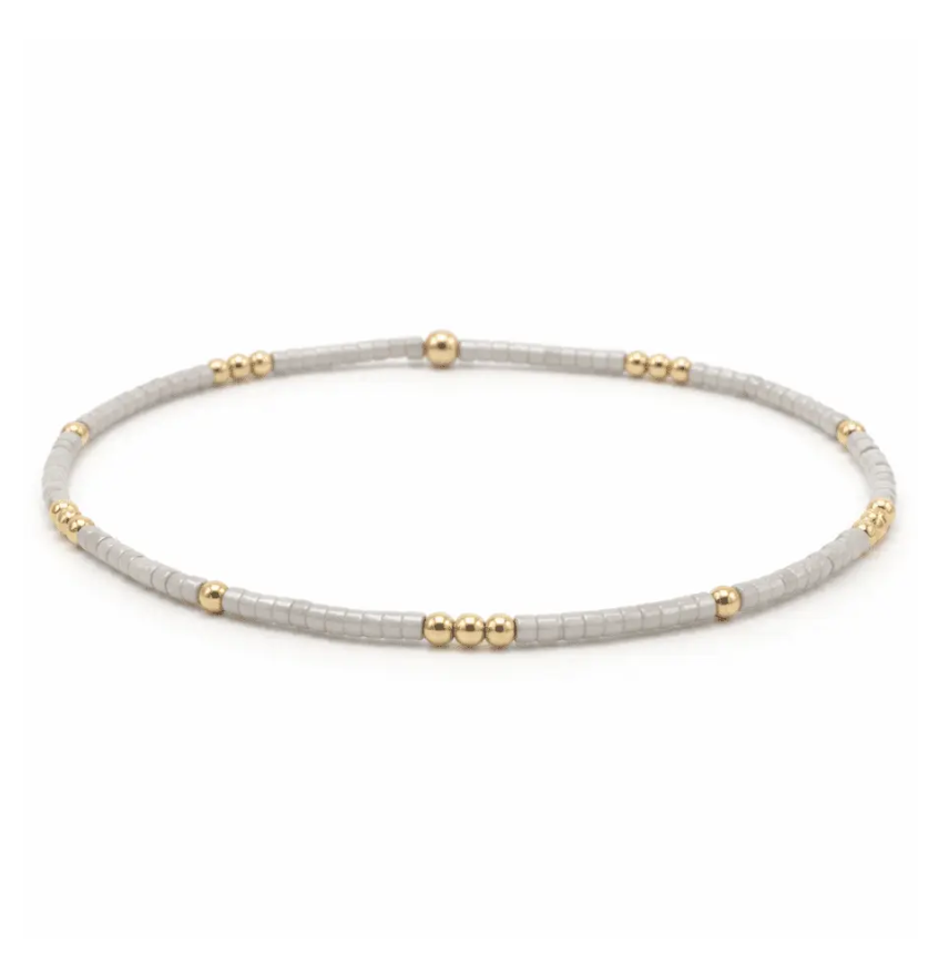 Newport Beaded Bracelet - 2mm