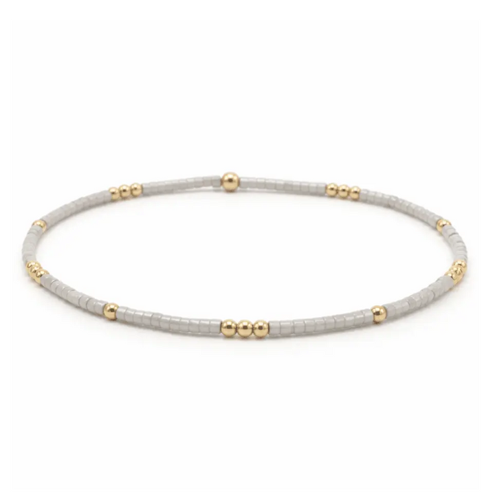 Newport Beaded Bracelet - 2mm