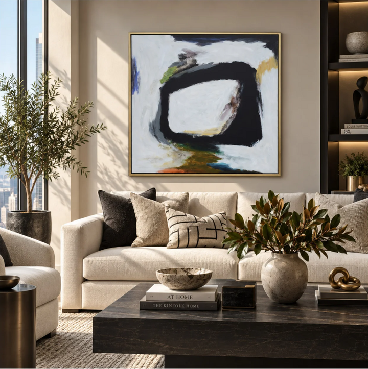 Nest Framed Canvas Art