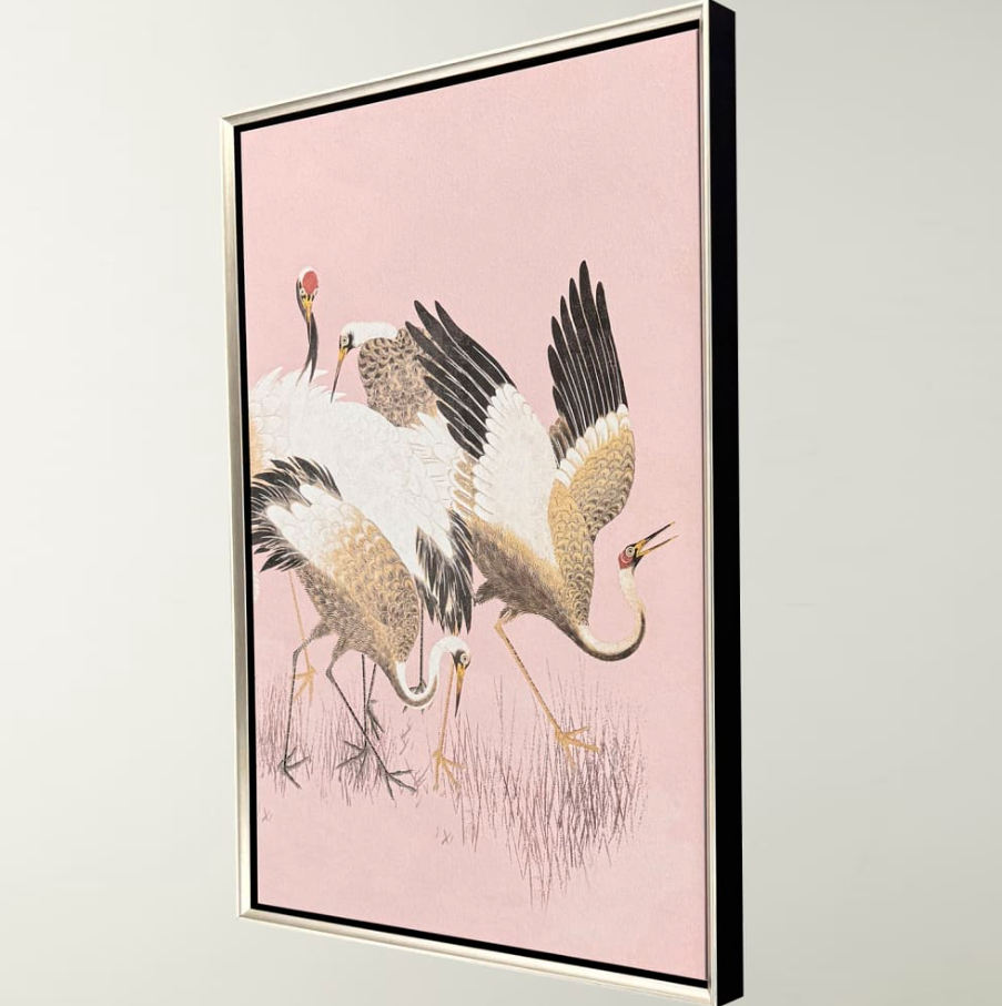 Curious Cranes - Preen - 13 Hub Lane   |  Canvas Art