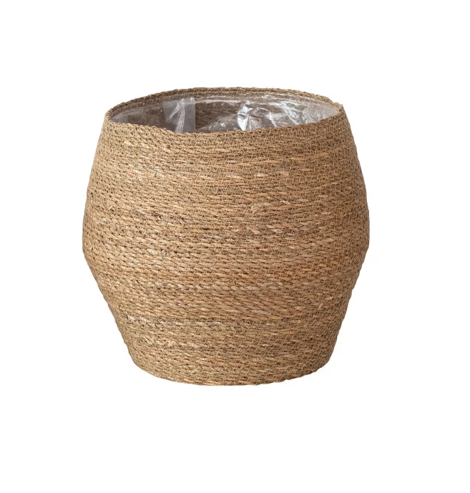 Woven Seagrass Belly Basket - Thumbnail 4