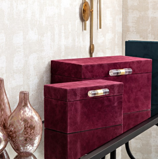 Suede Box