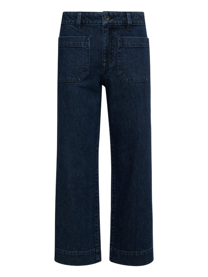 The Marine Jean, Aspen - 13 Hub Lane   |  Cropped Wide Leg Jeans