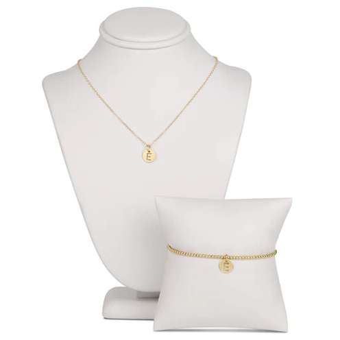 enewton classic gold 2mm bead bracelet - respect small gold disc - 13 Hub Lane   |  Charm Bracelets