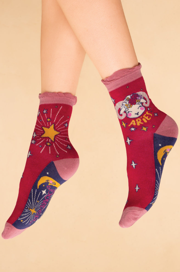 Aries Zodiac Socks