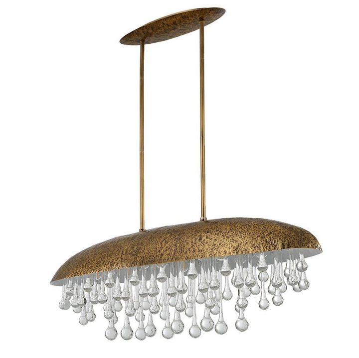 Downpour 10-Light Pendant, Oval - 13 Hub Lane   |  Pendants