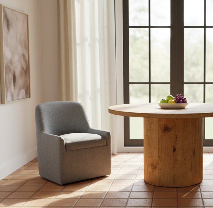 Maisie Rolling Dining Chair