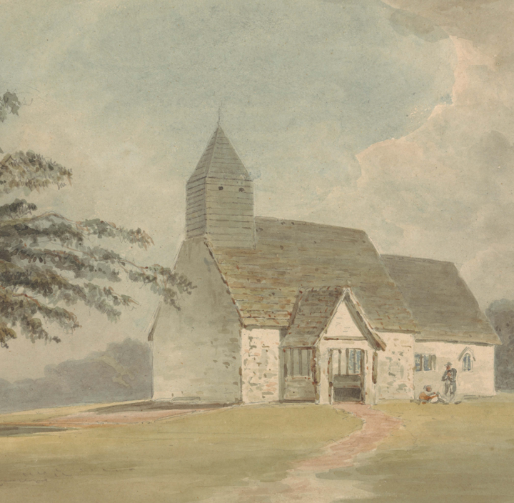 Church with Wooden Belfry