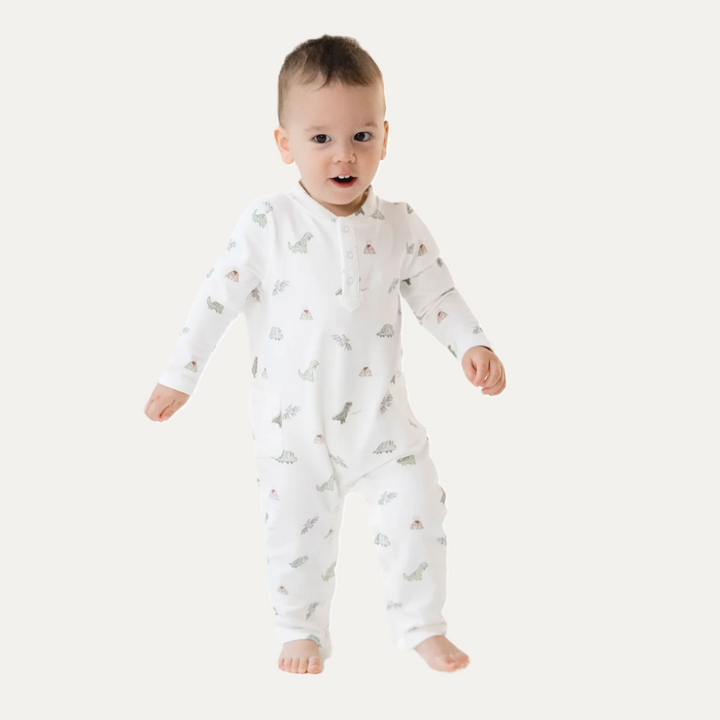Dinos French Terry Uni Romper