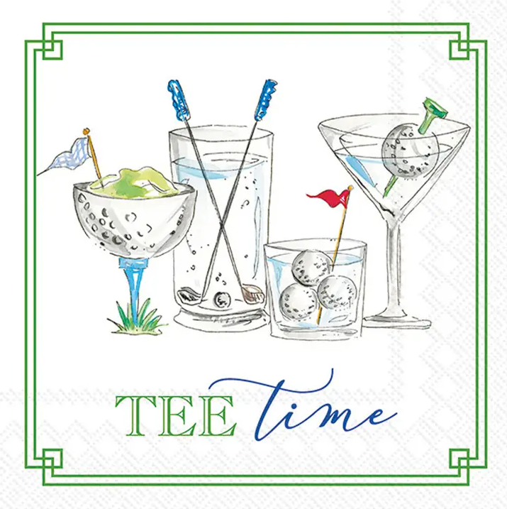Golf Drinks Cocktail Napkins
