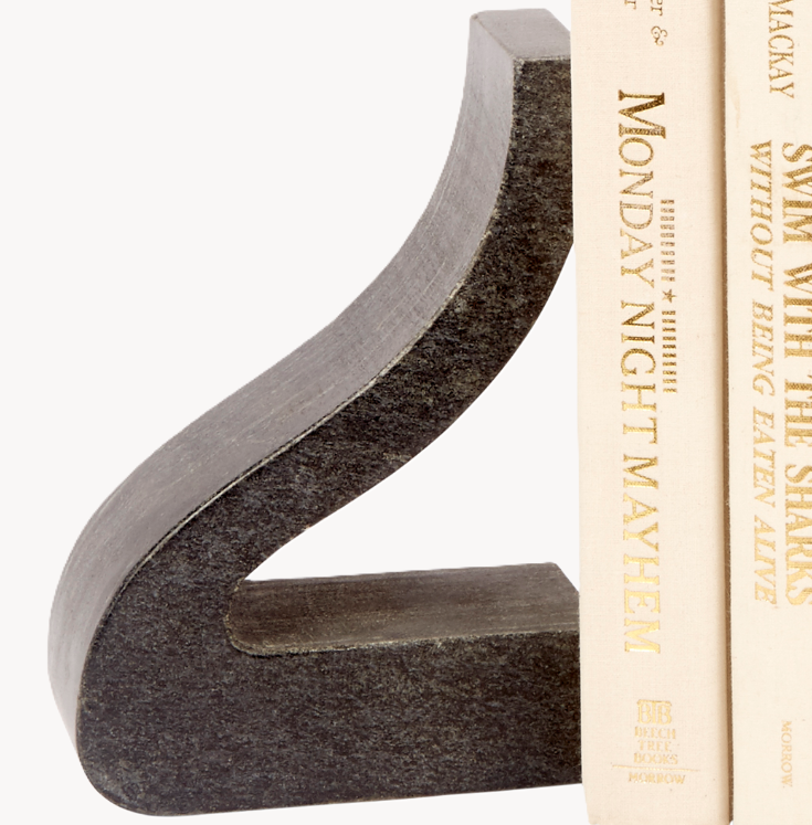 Lucy Ornate Marble Bookend