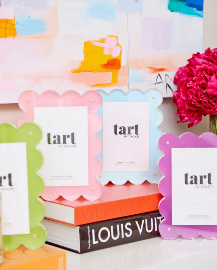 Acrylic Frame, Light Pink - 13 Hub Lane   |  Acrylic Frames