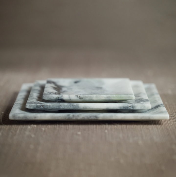 Palomar Marble Tray, Grey