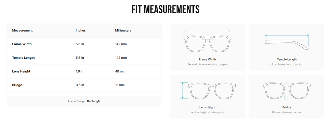 I-SEA Emory Sunglasses - 13 Hub Lane   |  Rectangular Sunglasses