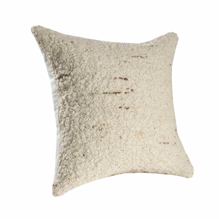 Ivory Boucle Pillow - Thumbnail 3