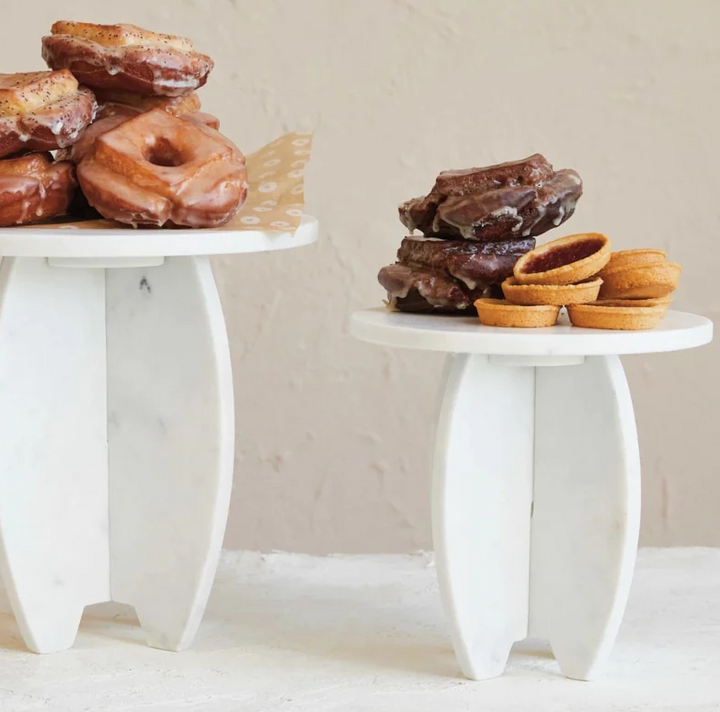 Marble Pedestal w/ Interlocking Base