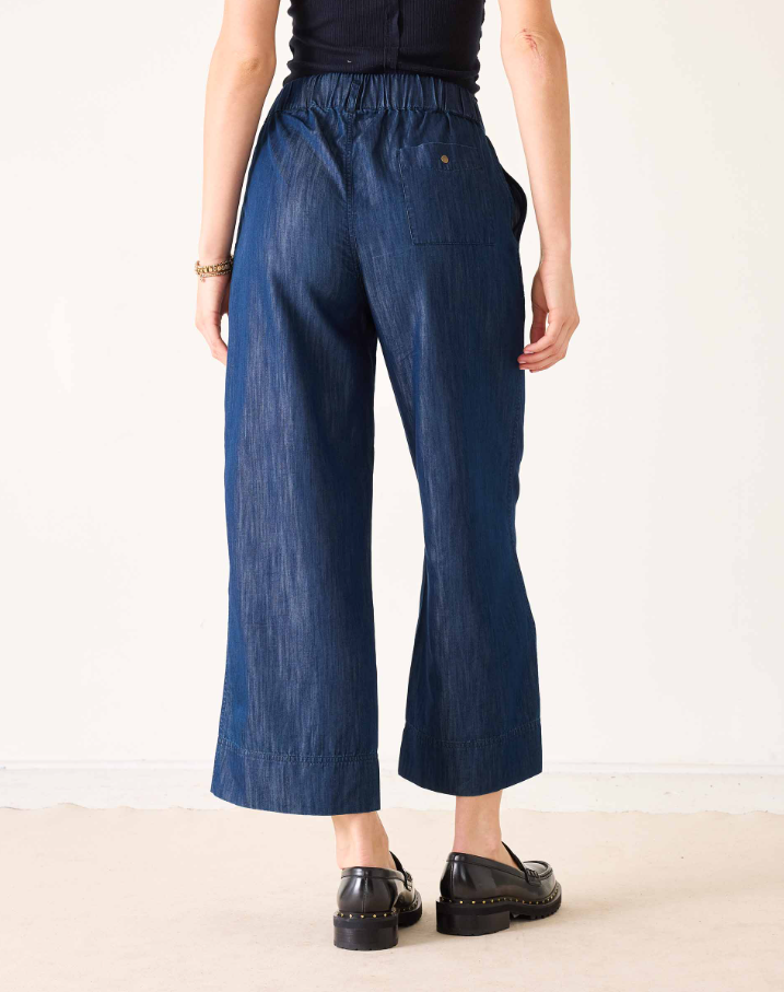 Sammie Wide Leg Pant, Night Rain - 13 Hub Lane   |  Wide Leg Pants
