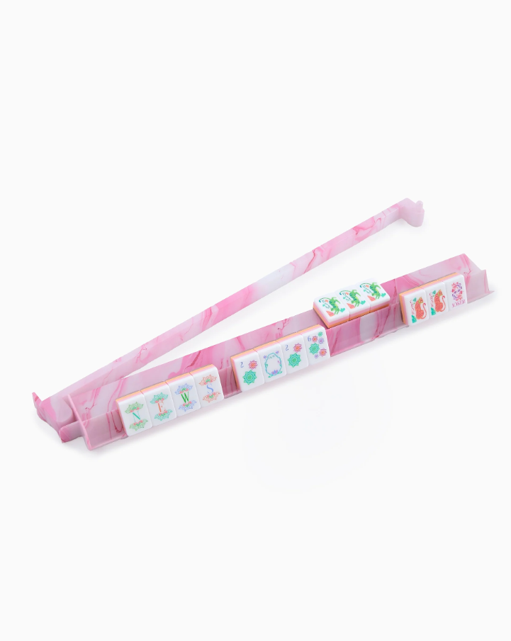 Acrylic Rack & Pusher Set, Pink Quartz