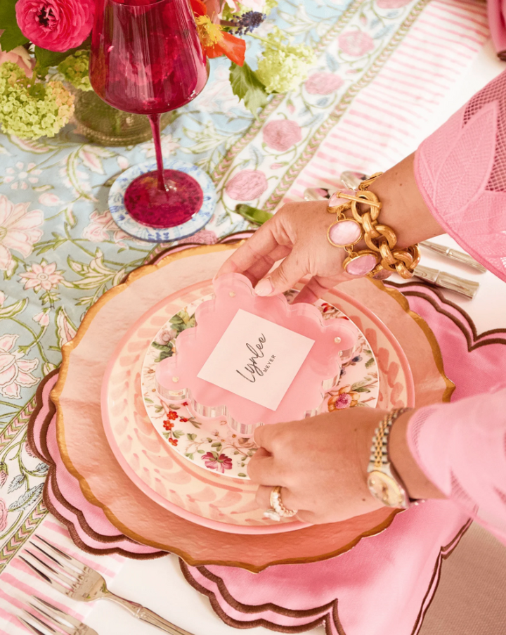 Mini Acrylic Frame, Light Pink - 13 Hub Lane   |  Acrylic Frames