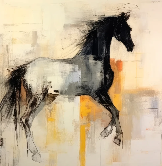 Canter II - 13 Hub Lane   |  Hand-Painted Art