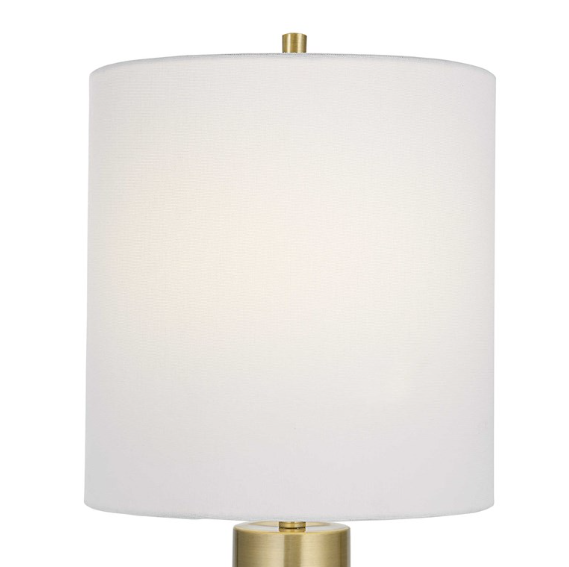 Edge White Table Lamp - 13 Hub Lane   |  Stone Table Lamps