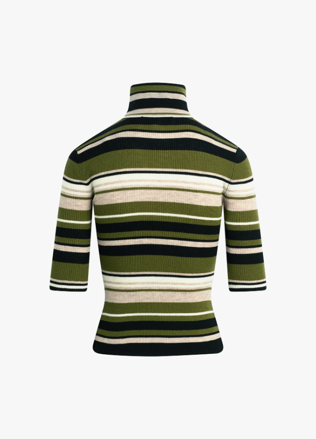 Amelia Top, Nottingham Stripe - 13 Hub Lane   |  Turtlenecks