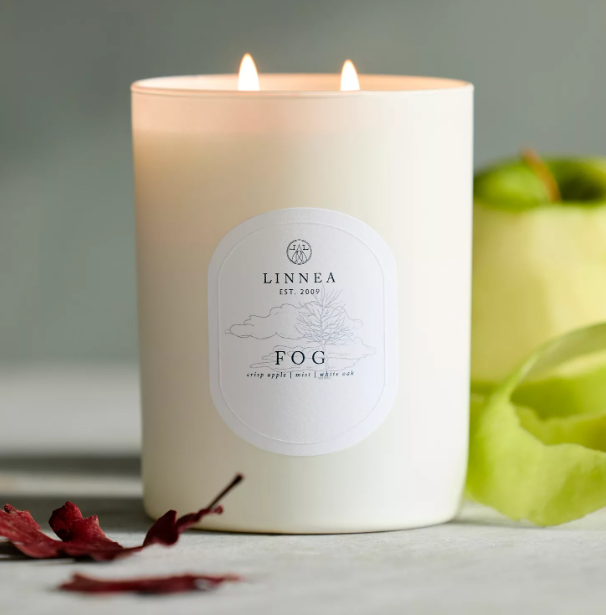 Linnea Fog Two-Wick Candle - Large