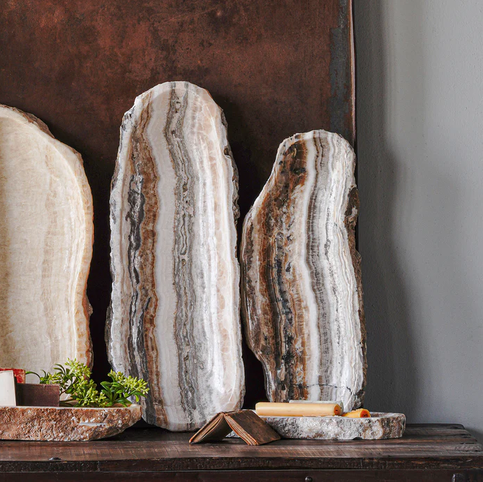 Onyx Long Tray, Black Lapiz - 13 Hub Lane   |  Marble Trays