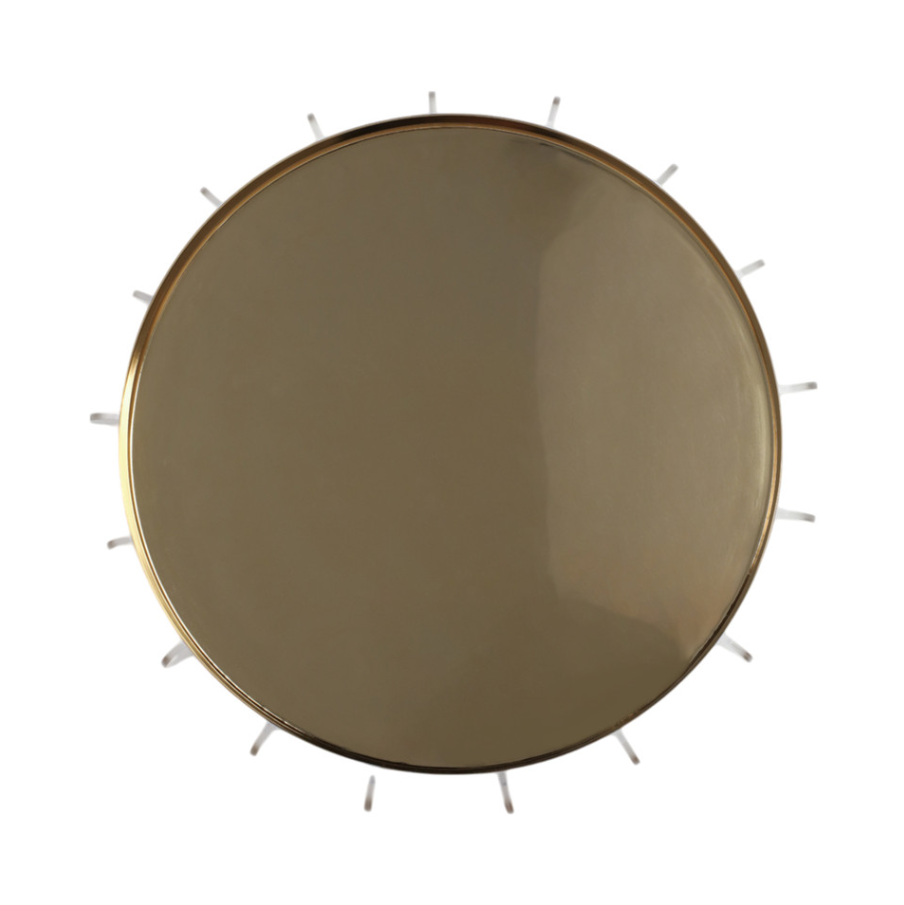 Sunderland Acrylic & Gold Bowl - 13 Hub Lane   |  Acrylic Bowls