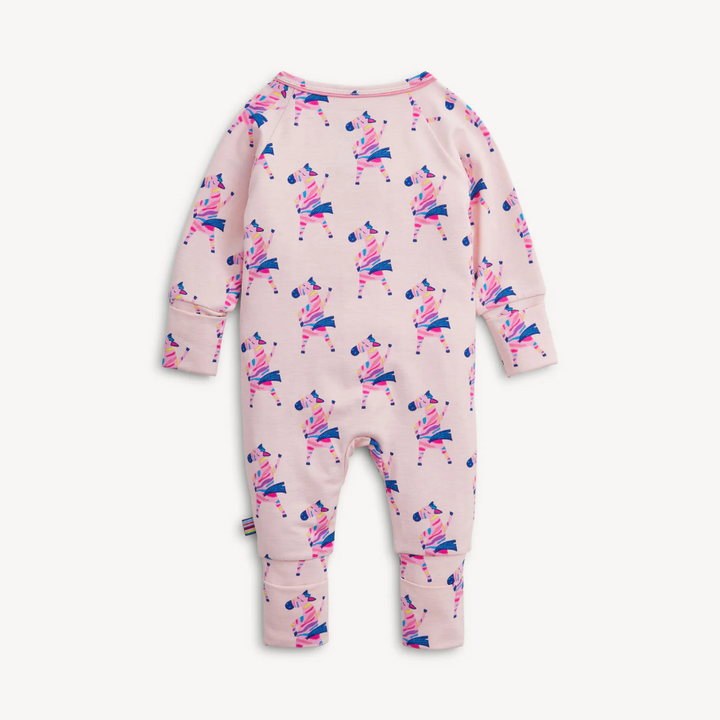 everybody prance now magnetic convertible coverall, pink