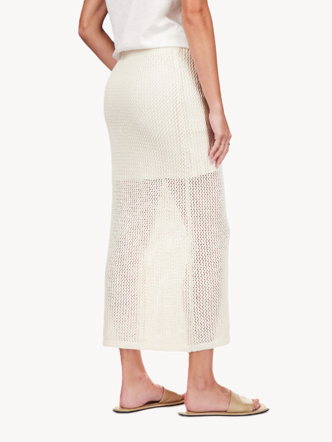 Crochet Sweater Skirt, Macrame