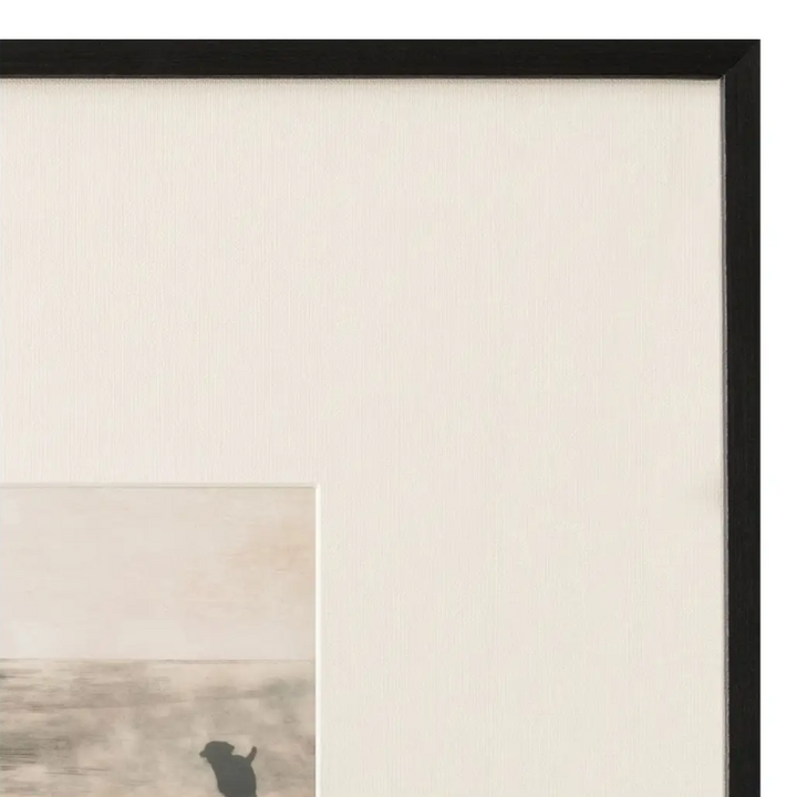 Strand Framed Print