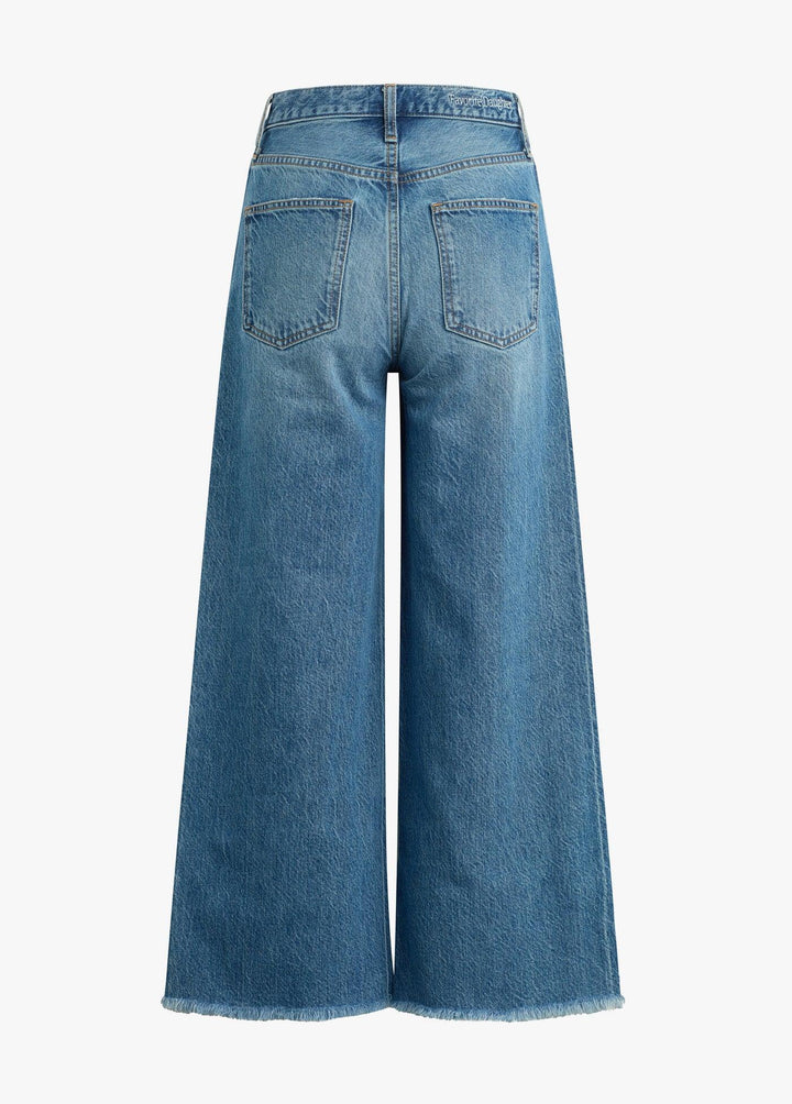 Favorite Daughter The Marsha Super High Rise Wide Leg Crop, Cortez