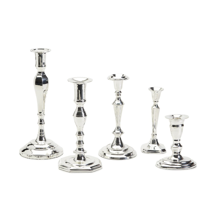 Silver Soiree Candlestick - Thumbnail 2
